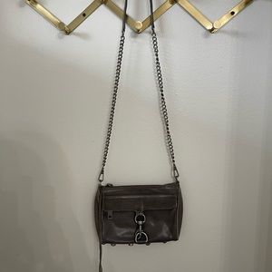 Used grey Rebecca minkoff purse.